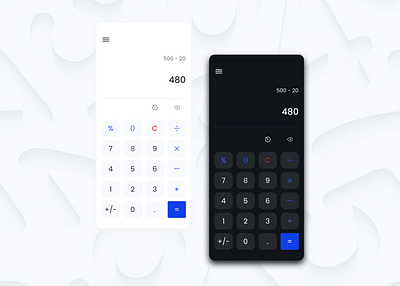 Calculator design | Daily UI 006 app design graphic design ui ux