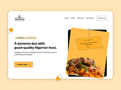 Online restaurant restaurant website