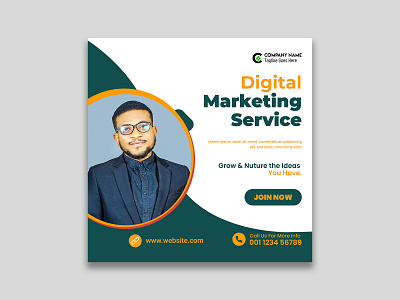 Digital Marketing Social Media Post Banner Template advertise agency branding bundle business business social media post commercial corporate corporate banner corporate social media post design stocks digital marketing graphic design instagram post marketing poster social media post t shirt design twitter social media post