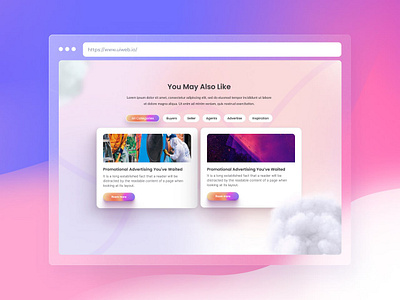 UiSection - Blog blog design landing page pink purple ui ui ux web design web design blog