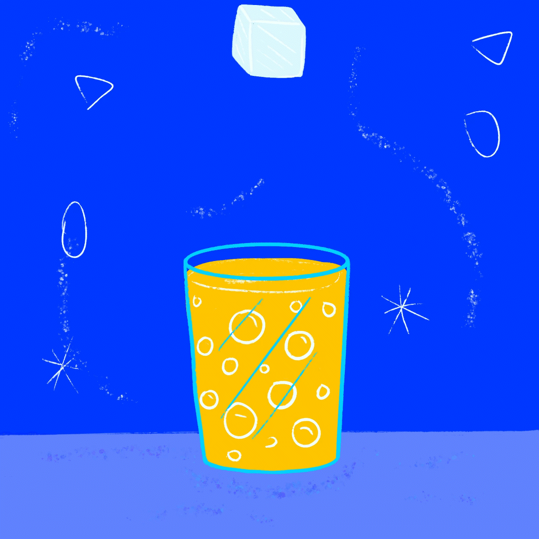 Spill the errng juice. animation illustration motion graphics
