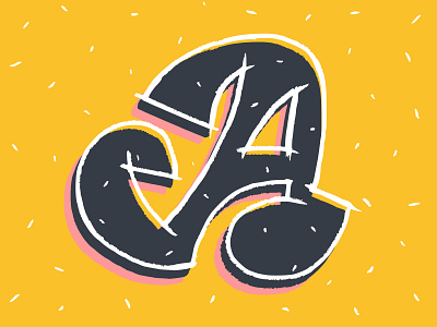 ✦ Letter A ✦ art drawing illustration letter lettering