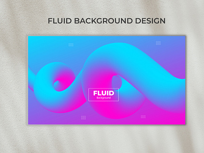 Fluid Background Design 3d background design graphic design illustration vector