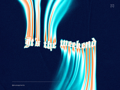 Smudge the weekdays adobe ai aura dark design explore glow illustration latest minimal motion noise photoshop popular poster type typography ui vibe weekend