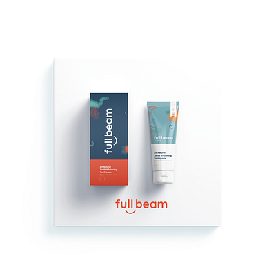 Full Beam Packaging Design box design design graphicdesign labeldesign packaging packaging design toothpast packaging toothpaste