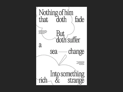 Shakespeare Quote Poster books branding clean design ecommerce editorial graphic design hero home homepage illustration literature logo minimal poster reading shakespeare type typography ui