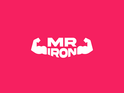 MrIron Logo illustration logo