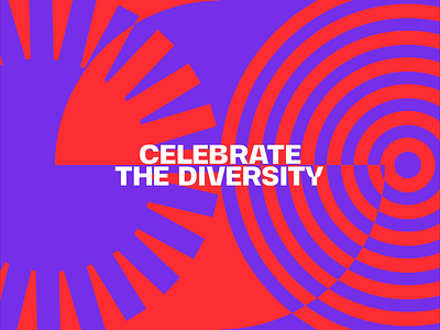 Transcending the divide animation art brand branding celebrate colorful culture design diversity dynamic family festival geometry graphic design identity logo motion graphics sun visual world