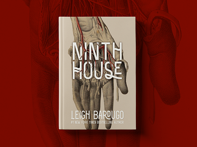 Ninth House Cover Redesign book book cover book design design leigh bardugo literature ninth house novel redesign