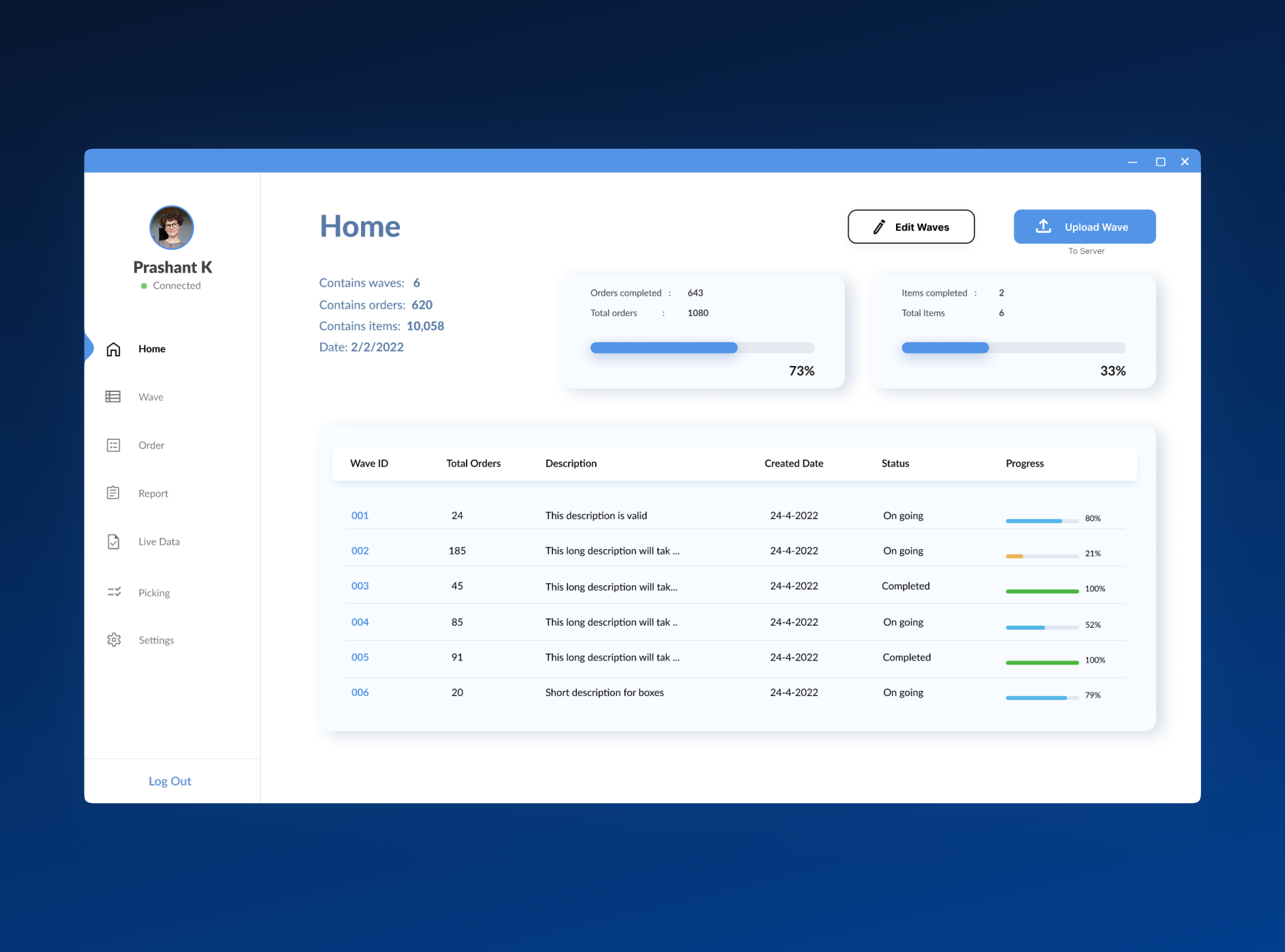 Order Management System | Inventory management | SaaS admin dashboard design desktop figma inventory dashboard management minimal modern new ui order saas software system ui ui design
