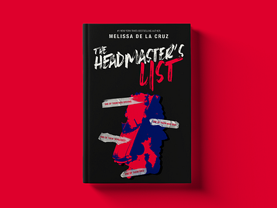 The Headmaster's List Cover Redesign book book cover book design cover literature melissa de la cruz the headmasters list
