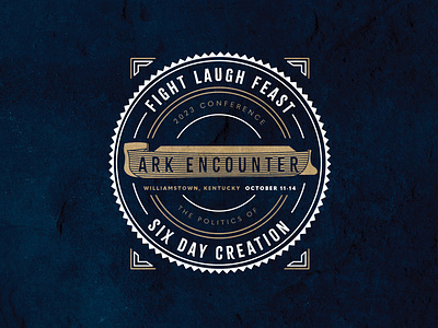 Ark Encounter Conference Graphic branding design graphic design illustration logo typography vector