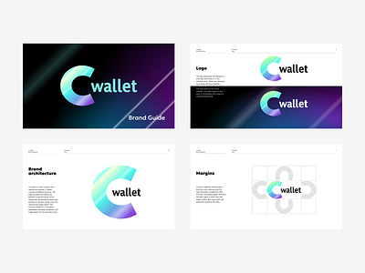 Branding for crypto wallet app "C Wallet" app branding design graphic design logo