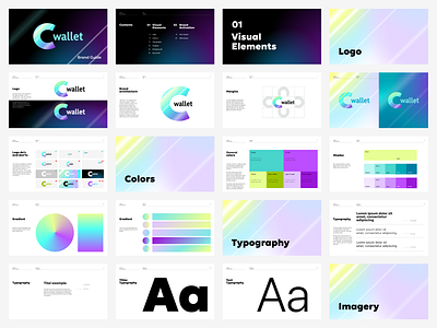 Branding for crypto wallet app "C Wallet" app branding design graphic design logo
