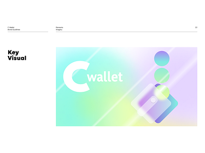 Branding for crypto wallet app "C Wallet" app branding design graphic design logo