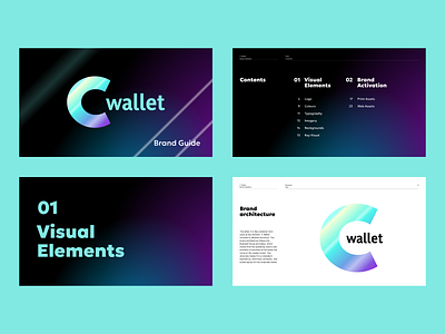 Branding for crypto wallet app "C Wallet" app branding design graphic design logo