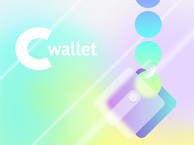 Branding for crypto wallet app "C Wallet" app branding design graphic design logo