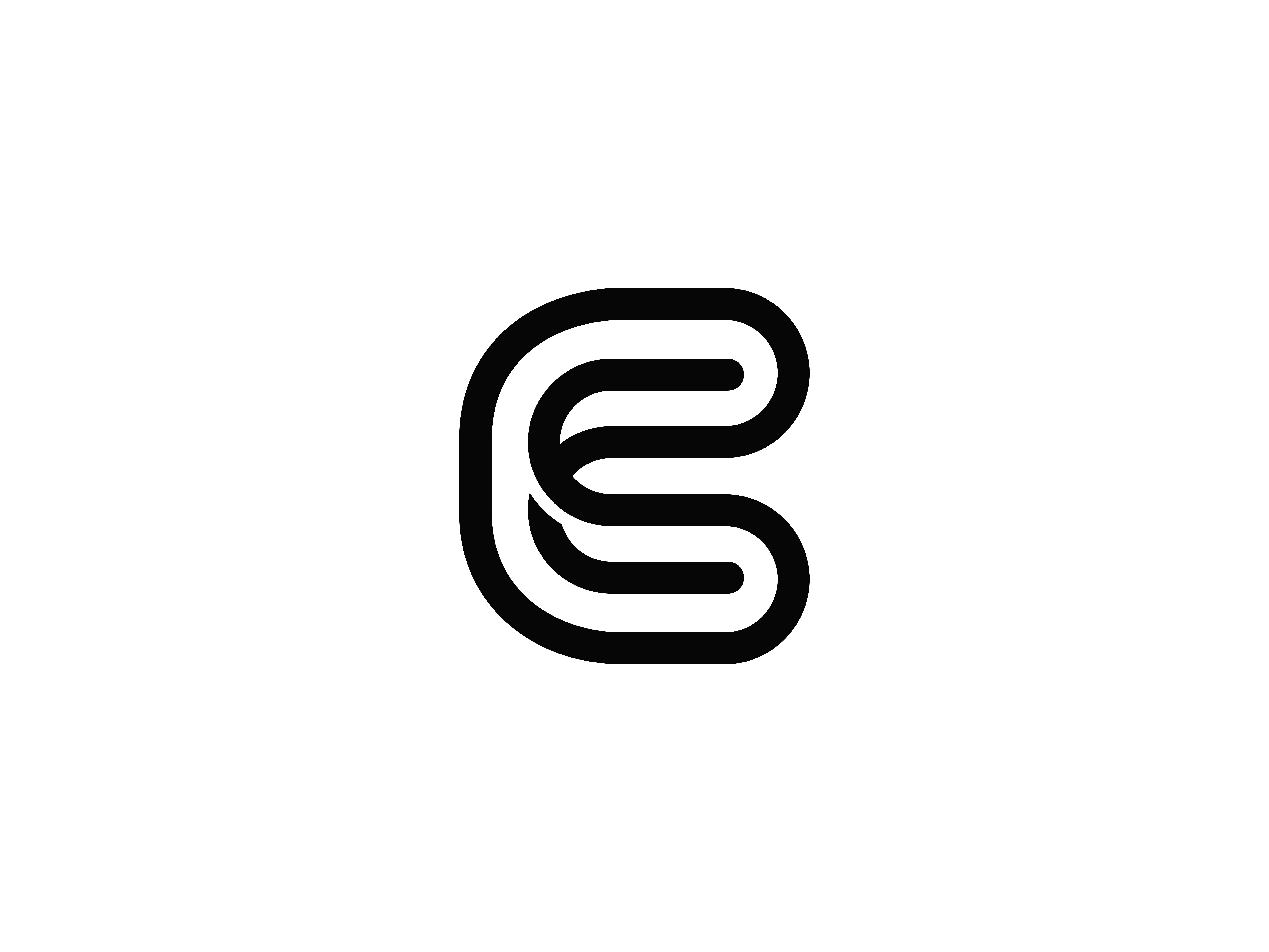 Letter CS or SC Monogram by Abdulbari Designs on Dribbble