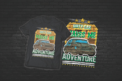 Adventure T-shirt Design Realistic Mockup adobe illustrator work adobe photoshop editing branding creative mockups custom design design eyecatching graphic design high resolution vector illustration lettering design logo design merchandise design photo edit premium design t shirt design text style thumbnail design typography design vector art