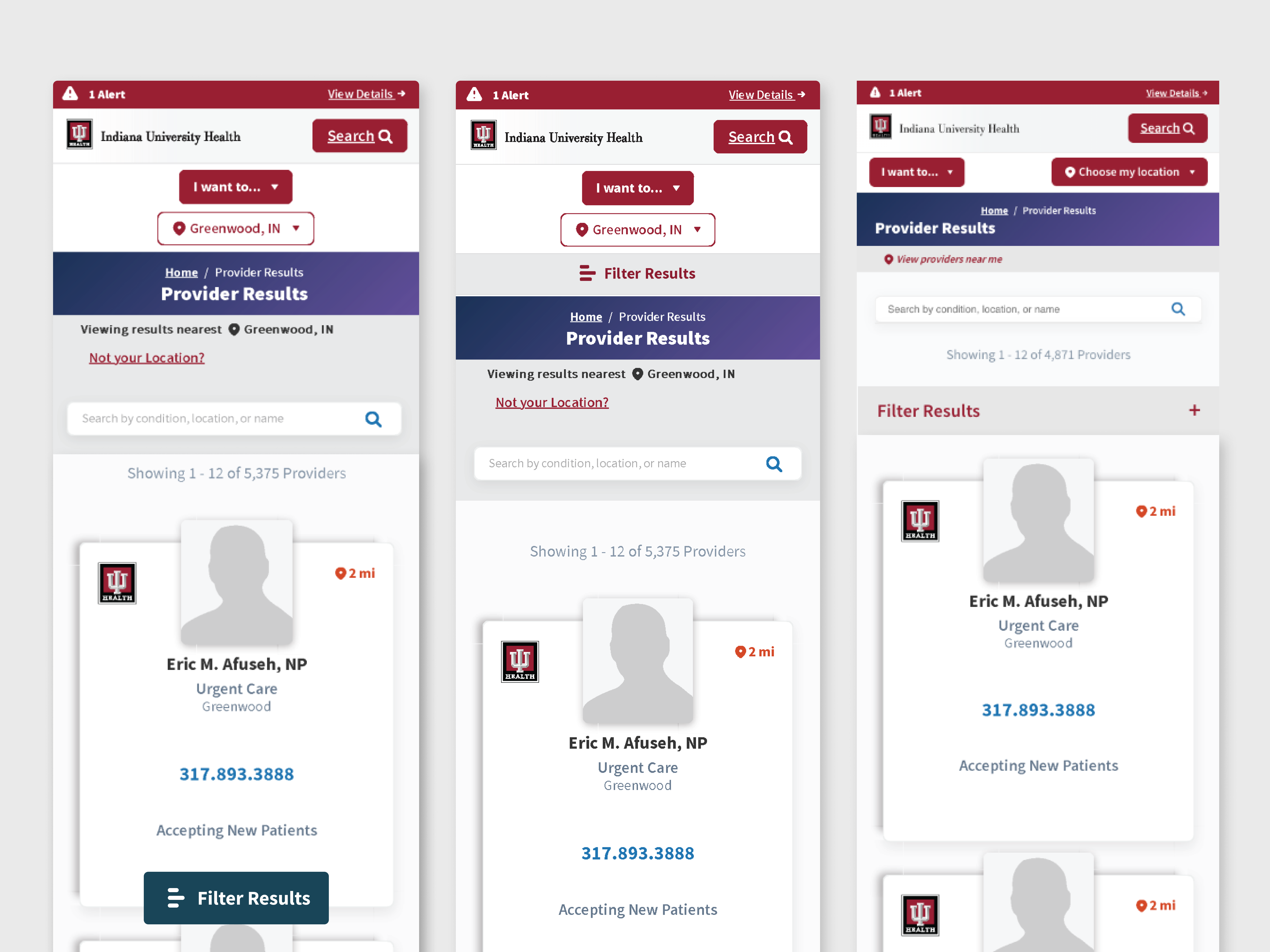 Filter button test variation 1