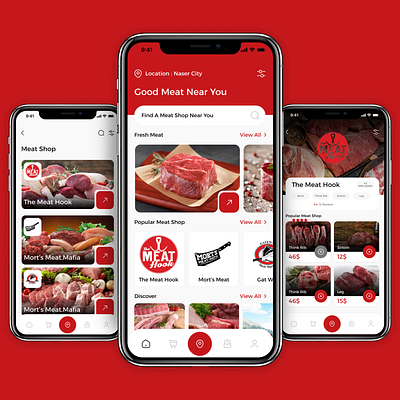 Meat Shop App designthinking uidesigner uiuxdesign userexperience userinterface uxcareer uxcommunity uxdesigner uxeducation uxprocess uxresearch uxstrategy uxtesting uxtools uxui uxwriting