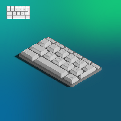 Keyboard 3d branding desain desainlogo design illustration logo logodesign minimal ui vector