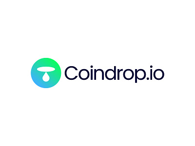 Coindrop - Branding, Logotype, Logo design, Bitcoin logo blockchain branding crypto crypto logo design icon logo logo design logo mark minimal minimal logo design modern modern logo design symbol