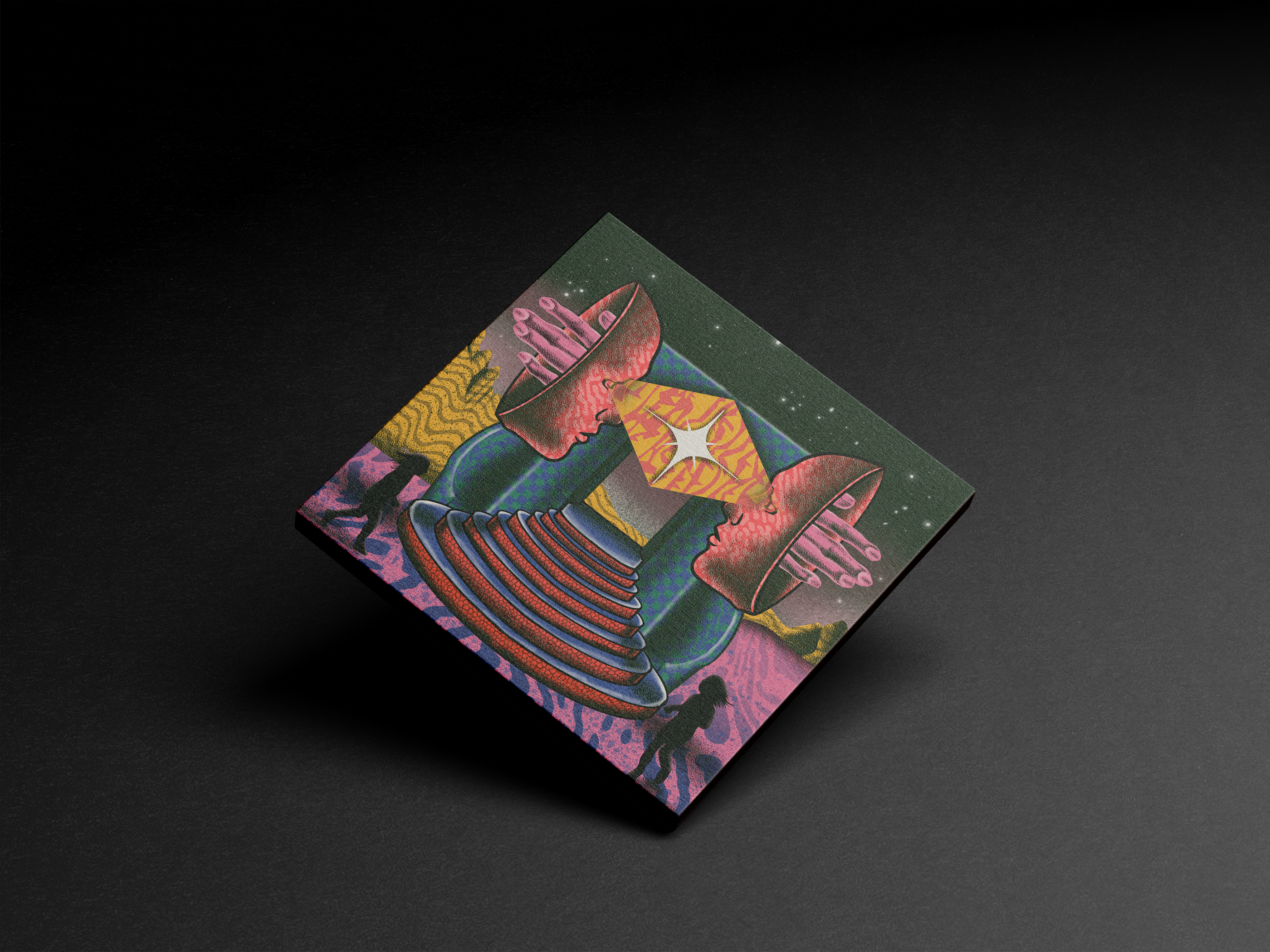 Believe art design illustration illustrator psychedelic retro