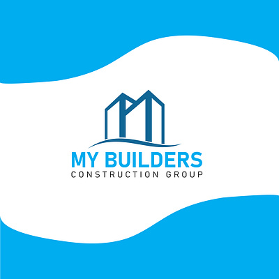 My Builders Construction logo template branding builders logo business logo contruction logo design graphic design green text logo illustration logo logos minimal logo modern logo real estate real estate logo ui