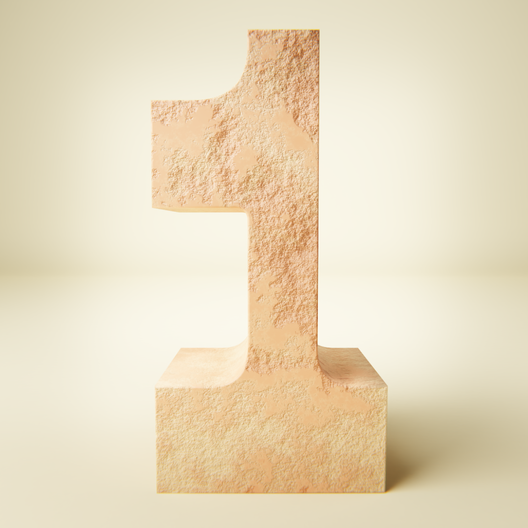 36 Days of Type: One 36daysoftype 36dot 3d illustration texture type design typography