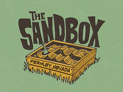 The Sandbox.2 branding design dirtbike drawing graphic design illustration logo motocross screenprint