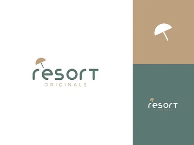 Logo design for resort brand identity branding corporate identity custom logo design graphic design illustration logo logo design logofolio logotype minimal logo minimalist logo nature logo resort logo simple logo typography ui umbrella logo unique logo