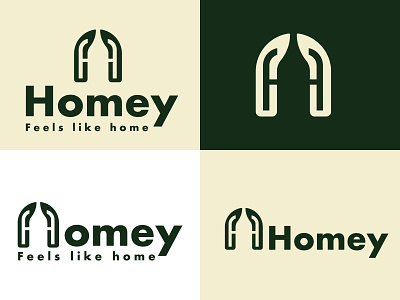 Homey logo concept apartment branding clean design clean logo creative design design graphic design graphics home homey illustration logo minimal minimalist smart vector