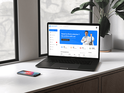 Medical Industry Dashboard | UI Design Inspiration | By UI Rohit 3d animation branding design graphic design ill illustration landing page logo mobile design mockups motion graphics prototype ui ui design ux vector web design wireframing