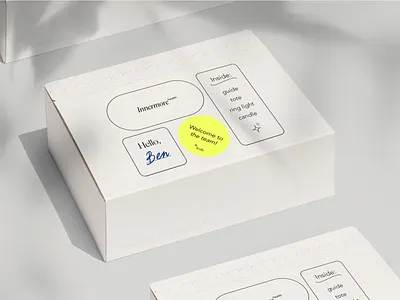 Packaging for eating disorder treatment consultancy box branding care design graphic design healthcare mental health packaging visual