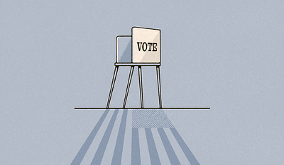 Vote design illustration procreate