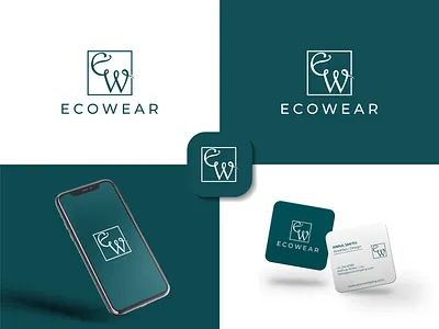 letter logo, Fashion Logo, minimalist, logo, branding design brand identity branding branding design clothing brand logo creative logo e w letter ecowear logo fashion fashion logo letter mark fashion logo logo design logo designer logo fashion logomark minimal logo simple logo wear logo