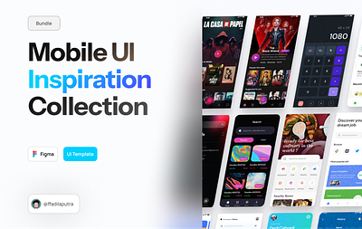 Mobile UI Inspiration app clean design freebies inspiration mobile ui