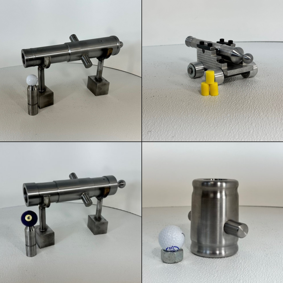 Bowling Ball Mortar McLennan Cannon Company by Mclennan Cannon on