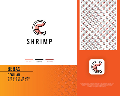 Shrimp, S letter, Modern, Logo design, (Available for sale) applogo brand design brandidentity clean fish icon letterlogo logo logo idea logodesign logoinspiration logotype minimal modern prawn restaurant s seafood shrimp