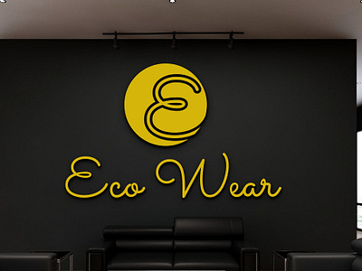 Eco Wear Logo best logo brand brand identity branding clothing brand creative logo fashion brand garments brand graphic design logo logofolio logos shopping brand vector visual identity