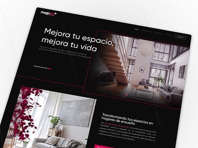 MAGION+ Website Redesign design graphic design landing page ui web web design