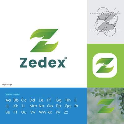 Letter Z - Leaf Logo app logo branding branding logo corporate branding gradient gradient logo graphic design illustration leaf logo letter z logo logo design logo folio logo lovers logo mark modern nft