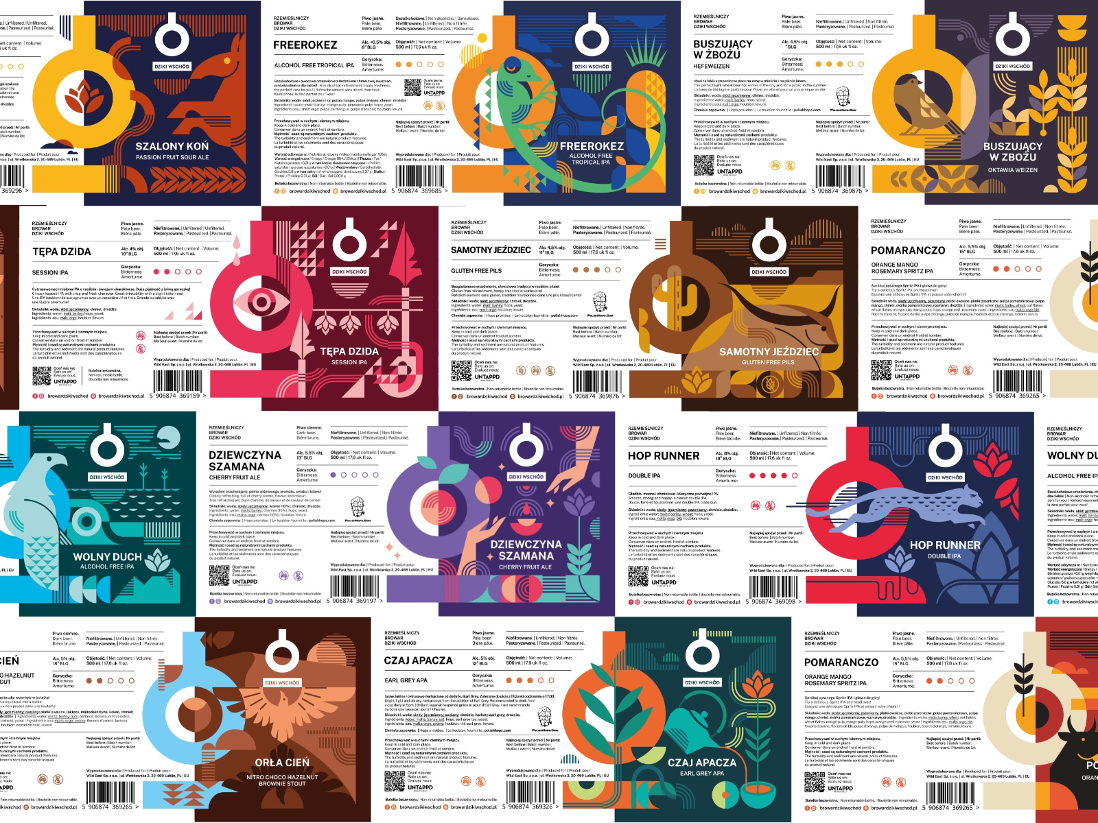 Example of Product Labels