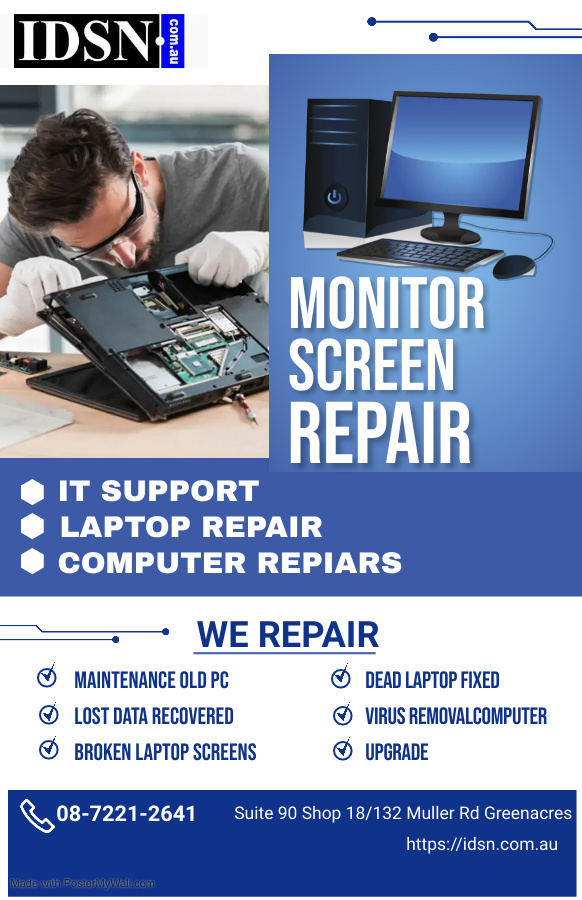 Monitor Screen Repair IDSN by Idsn on Dribbble