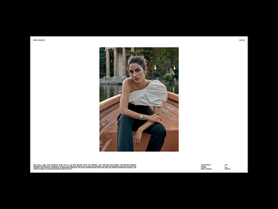 TypoMonday Week N° 21 - 04 design editorial fashion interface layout minimalistic typography ui webdesign