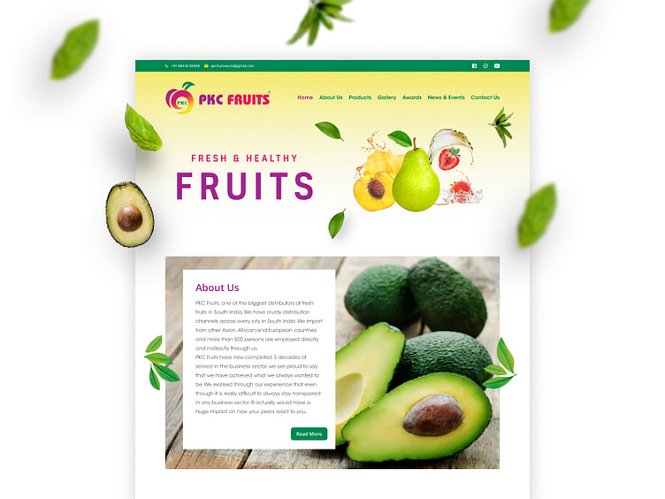 PKC Fruits by Codeappan LLP on Dribbble