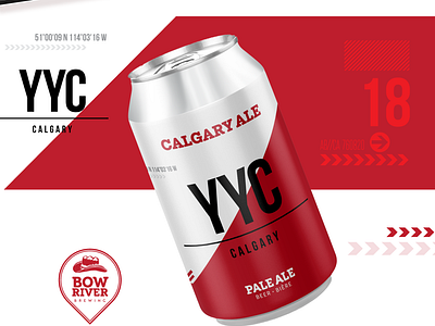 YYC Calgary Ale // craft beer label design beer beer label brand identity branding craft beer design graphic design guidelines label logo packaging presentation vector