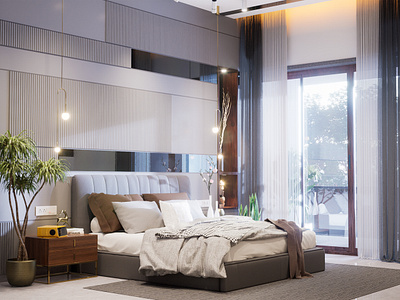 Modern Bedroom Interior 3d bedroom interior interior design modern bedroom design visualisation