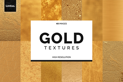 40 Gold Textures branding design gold texture